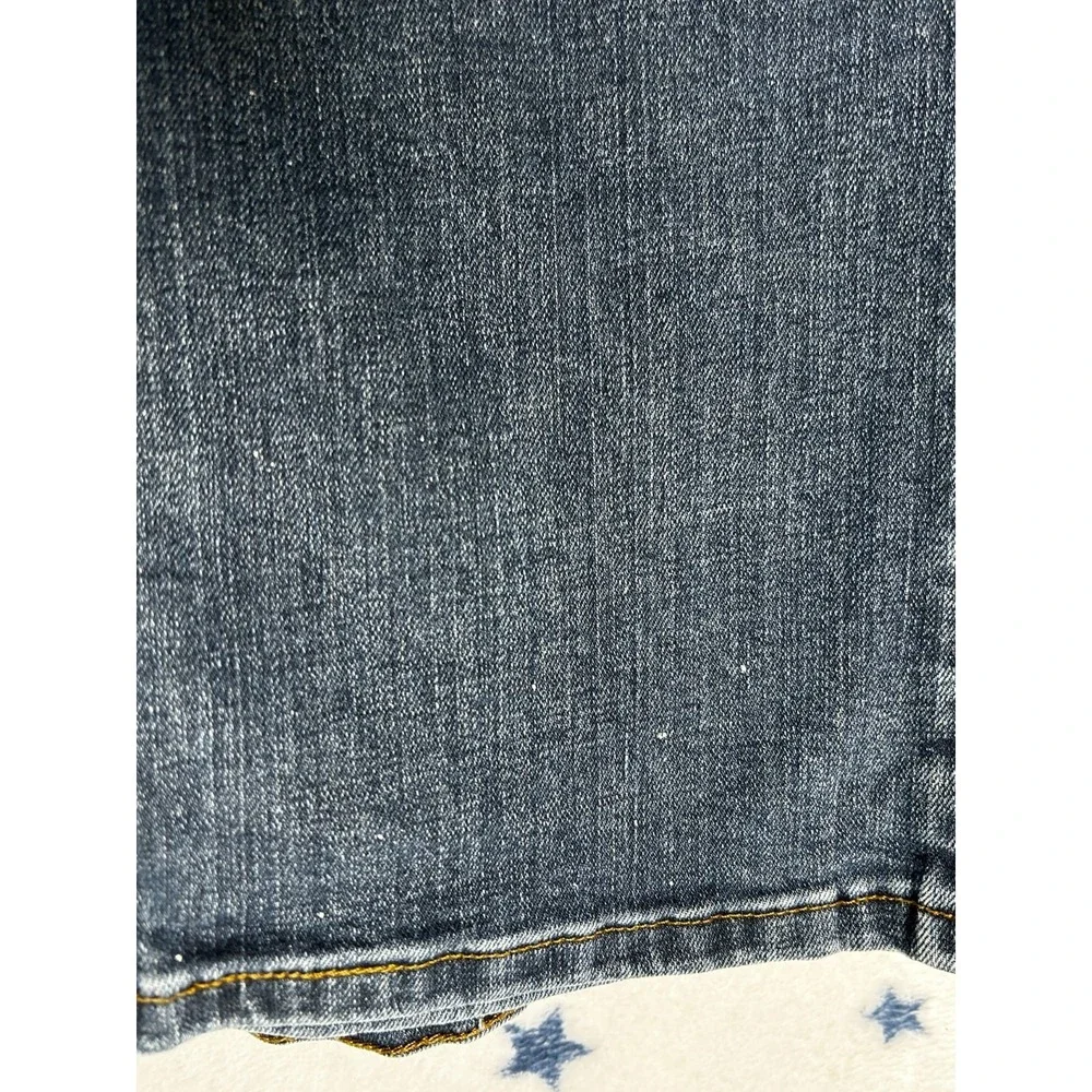 Lee Vintage Slim Jeans Mens 36x30 Blue Bootcut Stretch Denim Dark Wash
